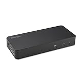 Kensington SD4790P USB-C Quad 4K Displaylink Docking Station, 100W Charging, 3 x DisplayPort, 3 x HDMI, for Windows/macOS/ChromeOS (K33610NA)