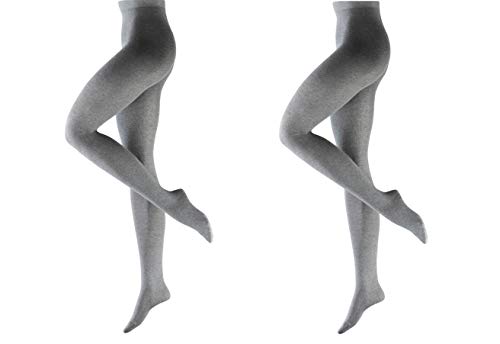 Preisvergleich Produktbild FALKE Strumpfhosen Tights Family 2er Pack, Größe:M;Farbe:Light Grey Melange (3399)