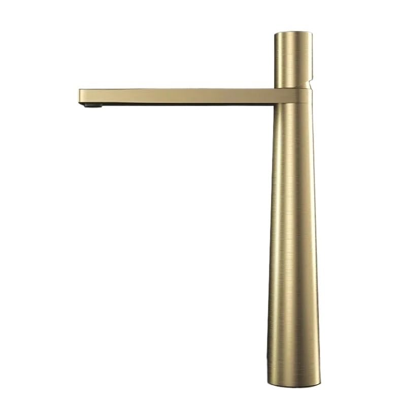 Robinet de lavabo économique à levier unique mitigeur en laiton Feng Shui pour économie d'eau