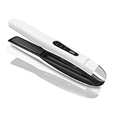 ❤❤ BATERÍA DE LITIO AVANZADA DE 4800 mAh Y 3 TEMPERATURAS DE ENGRANAJE: esta plancha para el cabello tiene 3 niveles de ajuste de temperatura, 165-185-205 ° C (329-365-401 ° F), efectivamente adecuada para cabello delicado, fino, normal y pesado tipos El calor diferente puede mejorar efectivamente la durabilidad y reducir el daño del cabello. La batería recargable rápida USB C de 4800 mAh puede durar de 30 a 40 minutos después de estar completamente cargada (no la use mientras se carga).