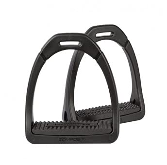 PFIFF - Barriles de plástico para Poni, Color Negro