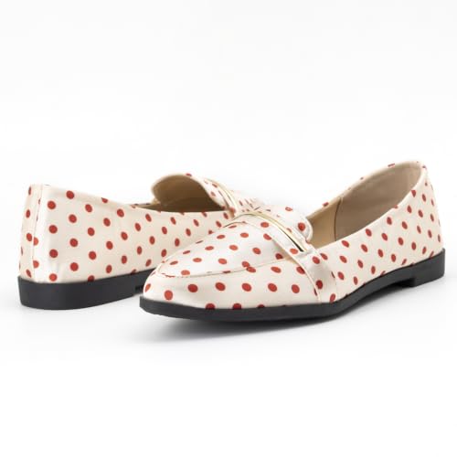 Image of Pointy Toe Penny Loafers for Women Dress Office Work Flats Shoes