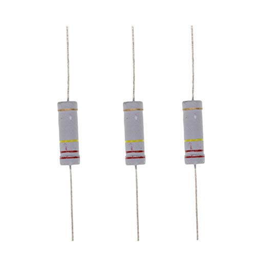 HUABAN 10PCS 5W 5 Watts 220K 220K Ohm 5% Metal Oxide Film Resistor