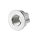 Motoforti 6pcs Titanium Alloy M12 Pitch 1.25mm Flange Bolt Nut for Bicycle Motorcycle Motor Bike Rear Wheel Axle Sprocket Car Modification Silver Tone