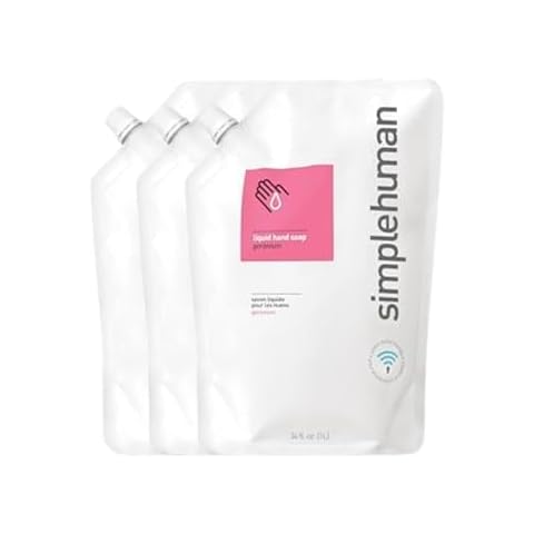 simplehuman 1L Geranium Hand Wash Soap Pack Cover