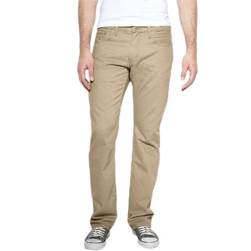 Levi's Men's 514 Straight Fit Soft Washed Twill Pant, British Khaki ...