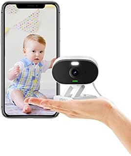 Indoor Outdoor Security Camera 1080P CCTV WiFi Home IP Surveillance Camera with 20m Color Night Vision/Built-in Siren & Spotlight/Human Motion Sound Detection/2-way Audio/IP65/SD Card Cloud Storage