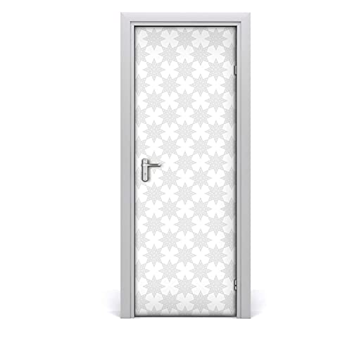 Vinilo para puerta 85x200 cm lavable autoadhesivo motivo floral 2