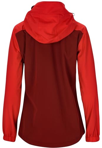 Chubasquero Camelia WEATHER REPORT para mujer con capucha ajustable 4