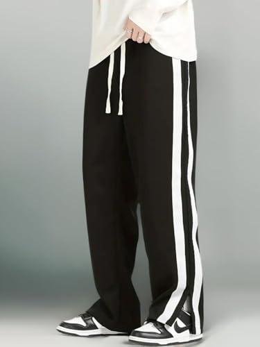 Image of Mehrang Casual Trouser Pants for Men | Loose Fit Baggy Style | Korean Style Track Pant | Stylish Fit Relaxed Cargo Pant with Side Pockets (Gym | Walking | Casual)