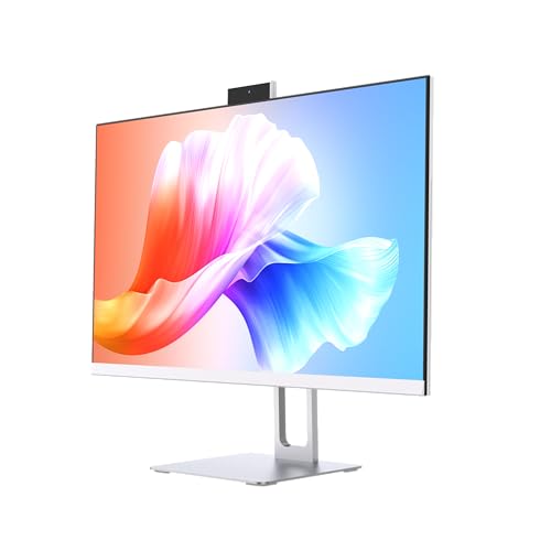 Image of 23.8 inch All-in-One Business Desktop Computer, i5-2520M, 16GB RAM, 512G SSD, Windows 10 Pro, Webcam, WiFi, Bluetooth, Mouse, Keyboard