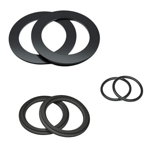 KLINNA 3Paar Dichtungsringe Set für Intex Pool 38mm, Gummi Dichtung & Runde Unterlegscheiben als Ersatzteil für Poolpumpe und Sandfilteranlage, für Teile 10747 25006 25010 28633 28635 KLINNA 3Paar Dichtungsringe Set für Intex Pool 38mm, Gummi Dichtung & Runde Unterlegscheiben als Ersatzteil für Poolpumpe und Sandfilteranlage, für Teile 10747 25006 25010 28633 28635
