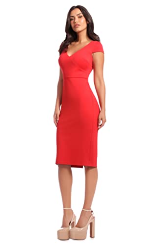 Image of Dress The Population Womens Jaleah Bodycon Midi DressSpecial Occasion Dress
