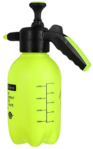 MantraRaj 2L Portable Pressure Spray Bottle With Adjustable Nozzle | Garden Water Sprayer Ideal for Water Garden, Chemicals,Weed Killer, Pesticides, Herbicides, Insecticides, Fungicides, Lawn Plant