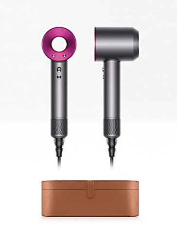 Preisvergleich Produktbild Dyson Supersonic Fuchsia Haartrockner mit Leder Gehäuse