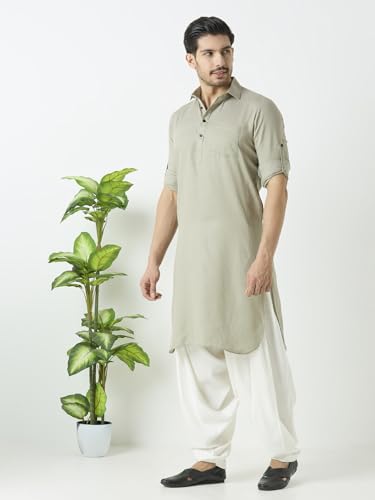 Image of Rajubhai Hargovindas Men's Premium Pathani Kurta