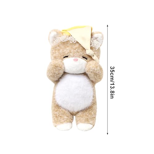 Coussin chat doudou doux pour canapé et chambre à coucher - 4