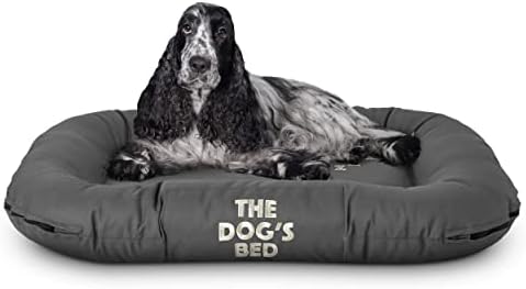 The Dog’s Bed Waterproof Dog Bed for Medium Dogs, Grey – Durable ...