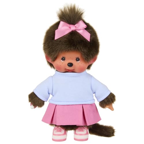 Peluche BANDAI Monchhichi SE203949 Jupe Basket 20 cm - vue 6