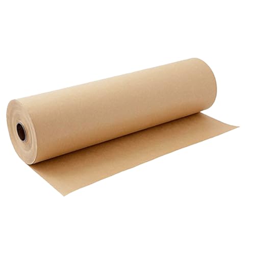 Papier kraft jaune et marron DIYEAH de qualité supérieure pour colis