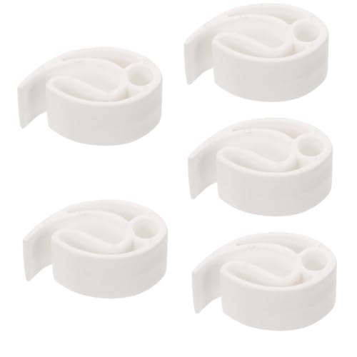 OSOLADY 5pcs Flying Disc Buckle Disc Carrier Portable for Outdoor Activities Durable Easy to Use