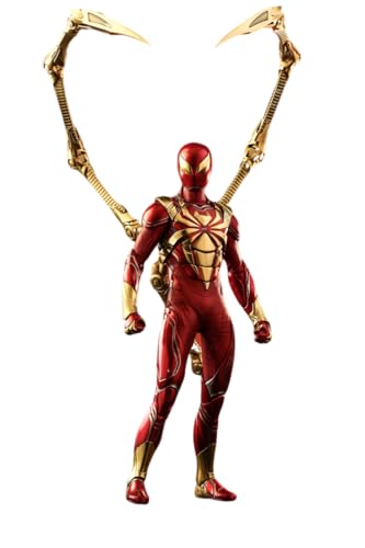 Hot Toys 1:6 Spider-Man - Iron Spider Armour - Marvel Comics Amazing Spider-Man Multicolor HT904935