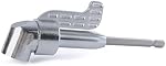 Rocaris 105 Degree Multifunction Right Angle Driver and Screwdriver Drill Attachment with 1/4-inch Hex Quick Change Drive and Magnetic