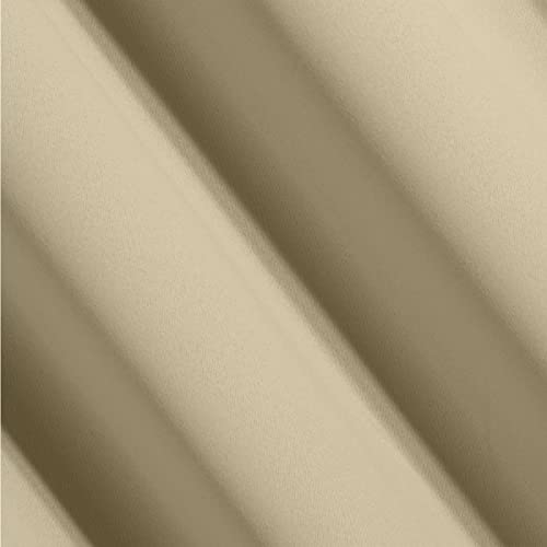 Eurofirany Logan Vorhang Blickdicht, Blackout, Satin Verdunkelungsvorhang mit Ösen-1 STK. Ösenvorhang, Elegant, Glatt, Einfarbig… – Ansicht 5