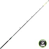 Championship Catfish Rod: 2 Piece Casting, Medium Heavy Chop Stick, Sensitive Tip for Detecting Bites, Heavy Backbone for Hauling in Ugly Monsters, 10-50lb Line, 7'6'