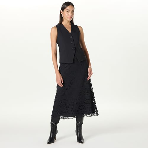 The Drop Women's Standard Elana Lace Midi Skirt4