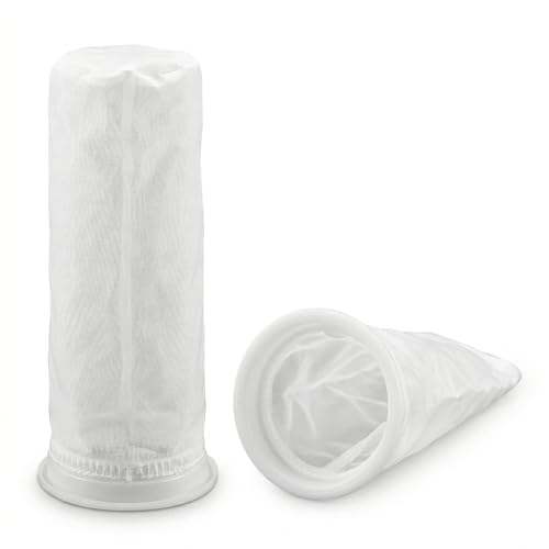 2 Stück Filter Deckelfilter IBC Tank Filter Regenwasserfilter Filters aus Nylon für Regenwassertank IBC Tank Zubehör Abwaschbar Ersatzfilter für Wasseraufbereitung Industrielle Filtration