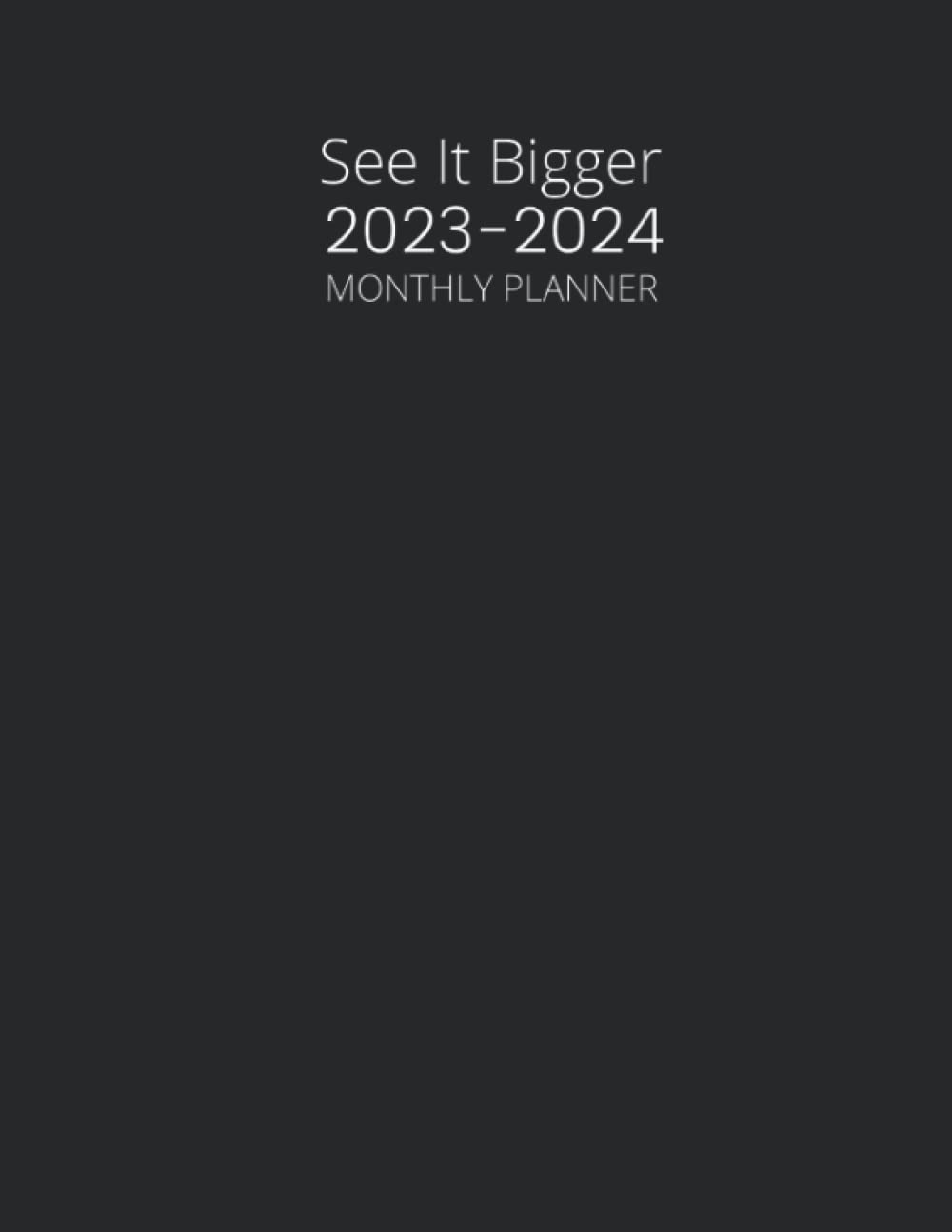 Buy See It Bigger Planner 20232024 Monthly Planahead see it bigger