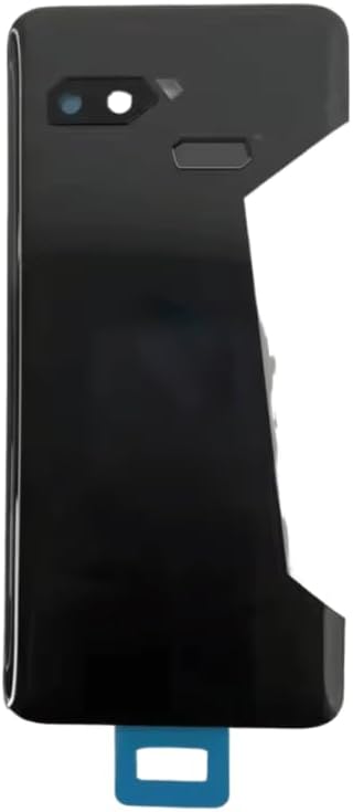 YOOOKOOO Compatible Rear Back Cover for Asus ROG Phone 1 ZS600KL – Battery Door Housing Replacement Part (White with Lens Big)