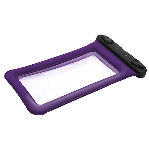 PAPABA Bolsa de telefone transparente à prova d'água flutuante universal à prova d'água capa de te