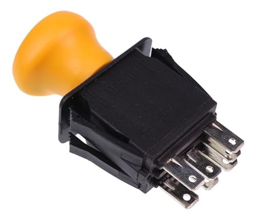 JEENDA Blade Clutch PTO Switch 7 Terminals Compatible with Cub Cadet MTD 725-3233A 725-3233 925-3233A 925-3233 Delta 6201-308 6204-308 Fits RTZ XT2 ZT1 ZTR Zero 1515 1517 1525 1527