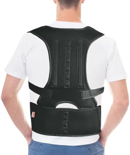 Posture Corrector Belt For Back & Shoulder, Back Support Belt For Men & Women, Back Straightener Brace For Spine & Body Posture Correction - (Medium)