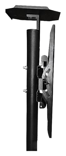 Soporte móvil para TV con altura ajustable y ruedas miniatura 5