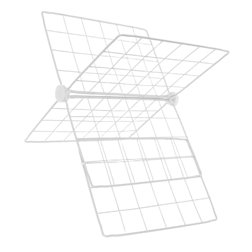 ASAKKURA Divisor de Alambre Ajustable para Congelador Separador de Malla de Hierro Robusto Estante Organizador de Almacenamiento Caja para Refrigerador Adaptable Varias Medidas