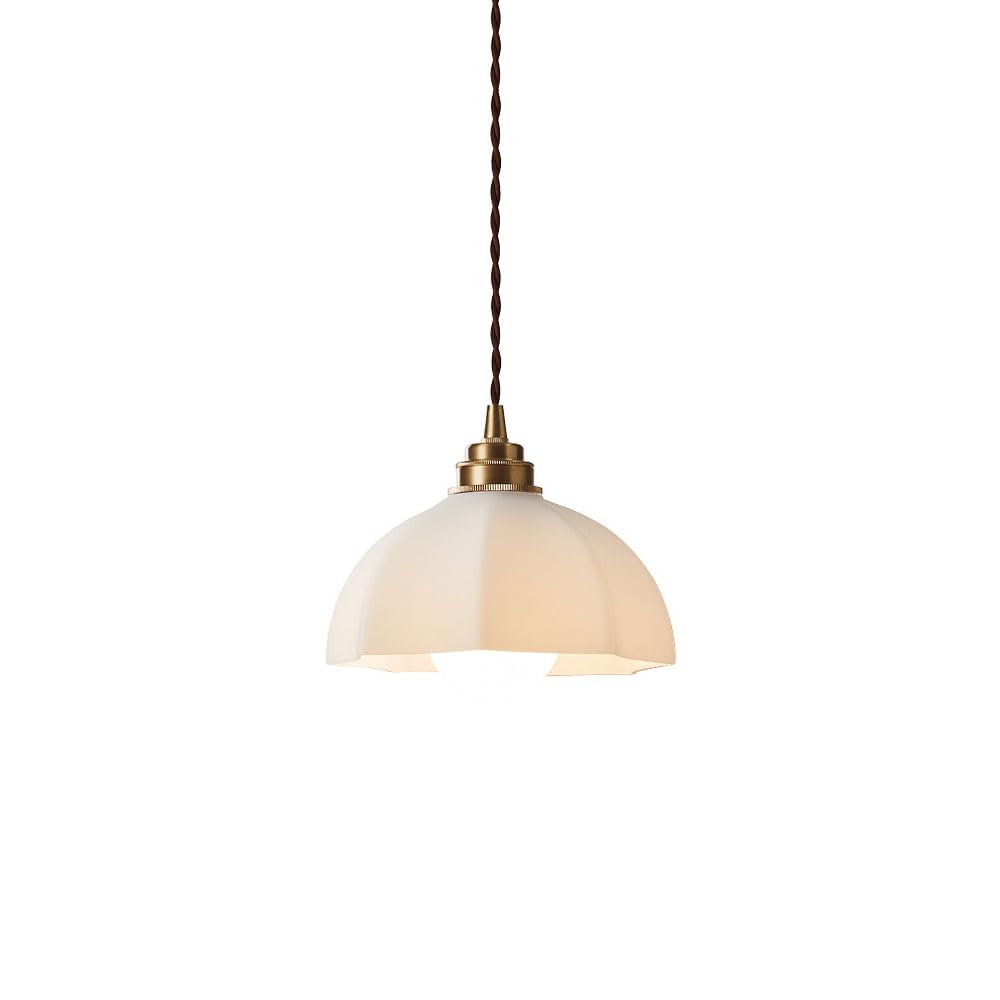 Lustre suspension en verre pour îlot de cuisine et repas convivial au salon E27