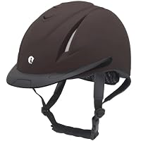 Amazon | Klaus 乗馬 ヘルメット VITA（ブラウン） 52-56cm ダイヤル