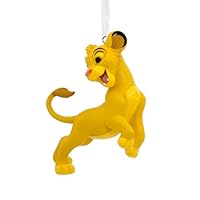 Hallmark Simba the Lion Ornament, The Lion King Tree Decoration, Disney Hanging Ornament, Hanging Ornament, Gifts for Christmas