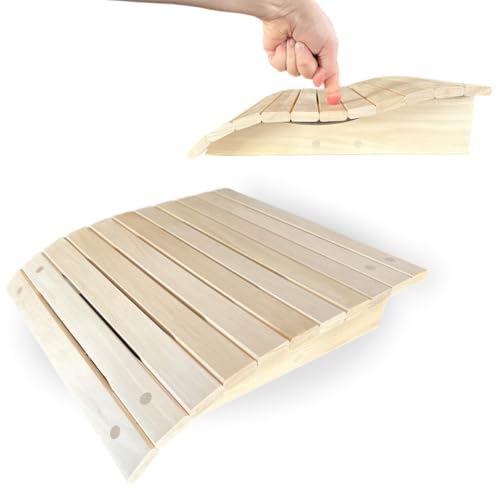 Sotra Sauna Kopfstütze – Ergonomische Kopfauflage 35×37×9 cm aus Linde – Anatomisches Sauna Zubehör für entspanntes Liegen