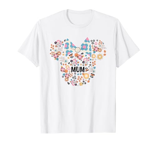 ディズニー ミニーマウス ディズニー マム アイコン 花 母の日 Tシャツ