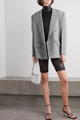 Veste double boutonnage femme Kromoc avec col crête chaud pour l'hiver - 2