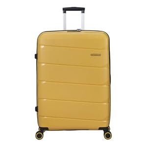 American Tourister Air Move – Spinner L, koffer, 75 cm, 93 L, geel (Sunset Yellow), Geel (Sunset Yellow), L (75 cm – 93 L), Koffer