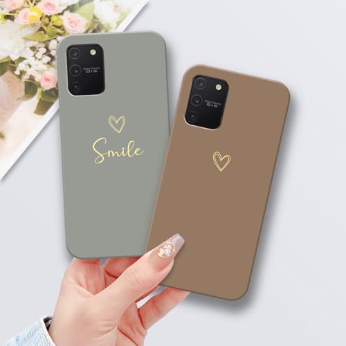 Image of COLORflow Back Cover Compatible with Samsung Galaxy A91 / M80s / S10 Lite | Heart Notes Color Customized Back Cover Compatible with Samsung Galaxy A91 / M80s / S10 Lite