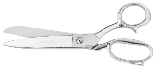 Gingher 220540-1003 ciseaux pliés pour couper le tissu sans fatigue