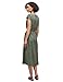 Street One Damen Midi-Kleid mit U-Boot-Ausschnitt