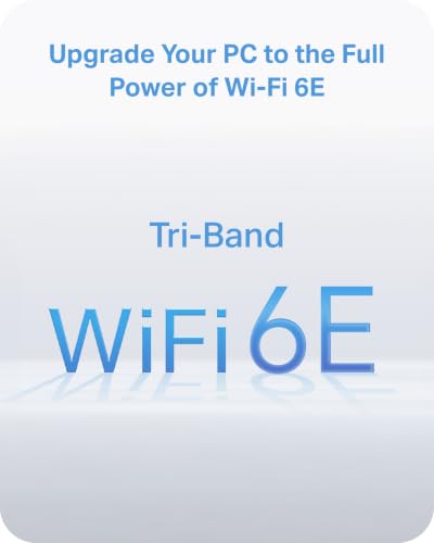 Image of TP-Link AXE5400 Tri-Band Wi-Fi 6E USB Adapter - Archer TXE70U | Wi-Fi 6E Technology | 5.4 Gbps | Plug-and-Play | USB-C /USB-A Design| WPA3 Security | SuperSpeed USB 3.0 | Windows 10 /11