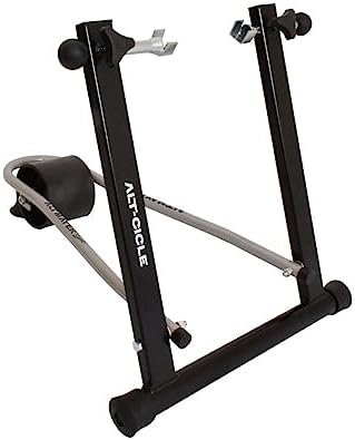ALTMAYER Sport - Indoor Bike Trainer - Stationary Exercise Roller, Alt Cycle AL200 Altmayer, Foldable, with 4 Resistant Bearings, for Speed Bikes & Mountain Bikes